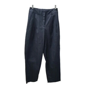 Kit and  Ace Navy Pleated Balloon Tapered Pants 4